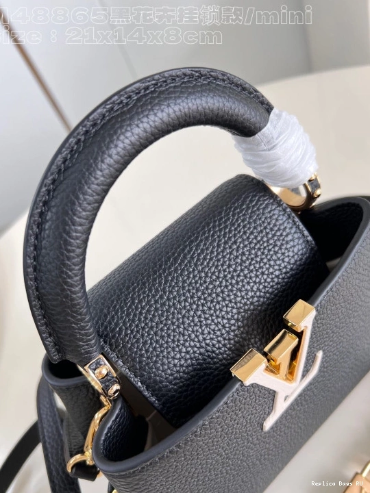 Cheap MINI-21*14*8CM CAPUCINES LOUIS VUITTON 0720